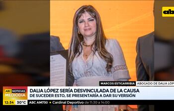 Dalia López se presentaría "solo si la desvinculan de la causa"