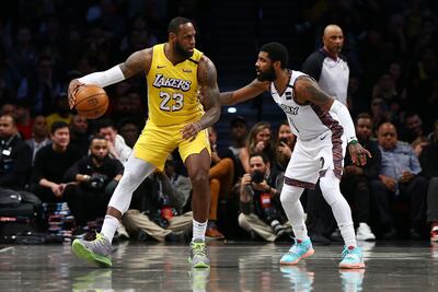 LeBron James, Los Angeles Lakers.