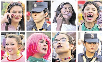 La violencia y la discriminación hacia la mujer se da en diversos ámbitos. El ejercicio de la política no escapa de estas variables por lo que se ha planteado una ley pero los parlamentarios han dejado sin quorum la sesión el jueves de la semana pasada. Foto de Archivo.