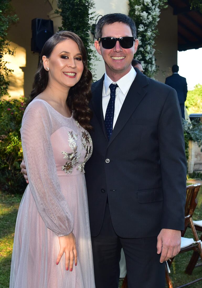 Maia Vargas y Eduardo Callizo.