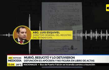 Murió, resucitó y lo detuvieron