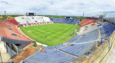 Este año aún no hubo fiesta deportiva en el estadio Defensores del Chaco y la espera se extenderá por más tiempo.