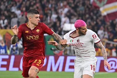 Roma y AC Milan no pasaron del empate