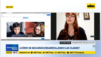 Alcira Sosa, viceministra de Educación, dijo que la confianza está depositada en el equipo del comité que toma las decisiones para salvaguardar la vida y garantizar la educación en las modalidades alternativas.
