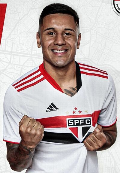 Antonio Galeano, 21 años, campeón con São Paulo.