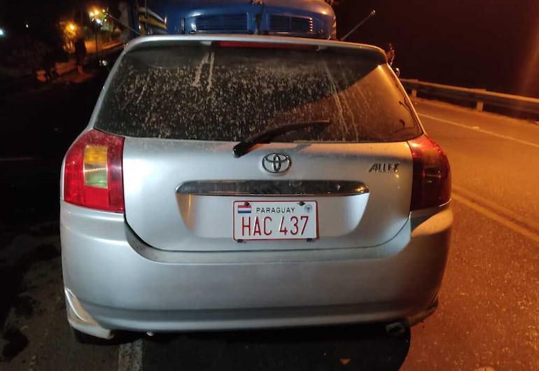 El hecho sucedió esta madrugada en una zona conocida como Santa Rosa de Lima, en Emboscada, a la altura del kilómetro 43 de la ruta PY 03 General Aquino.