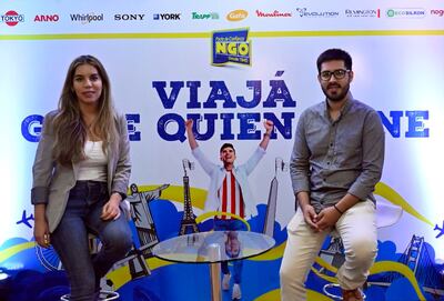 NGO presentó los detalles de su promoción que hará viajar a un cliente al país que se alce con la Copa del Mundo.