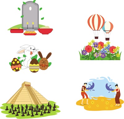 Celebraciones de la primavera en el mundo (2)