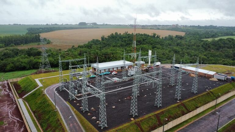 Subestación Santa Rita, ANDE 21 de Noviembre de 2022