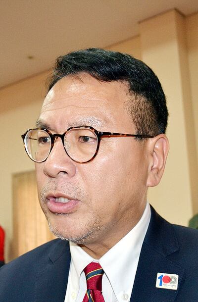 Norio Yonezaki, representante  del JICA en Paraguay.