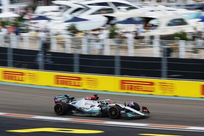 George Russell, piloto de la escudería Mercedes