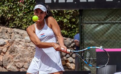 Tras competir en Hungría, Verónica Cepede estará disputando el Centenario Open.