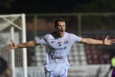 Grito de gol de Facundo Bruera. Marcó el primero de la academia