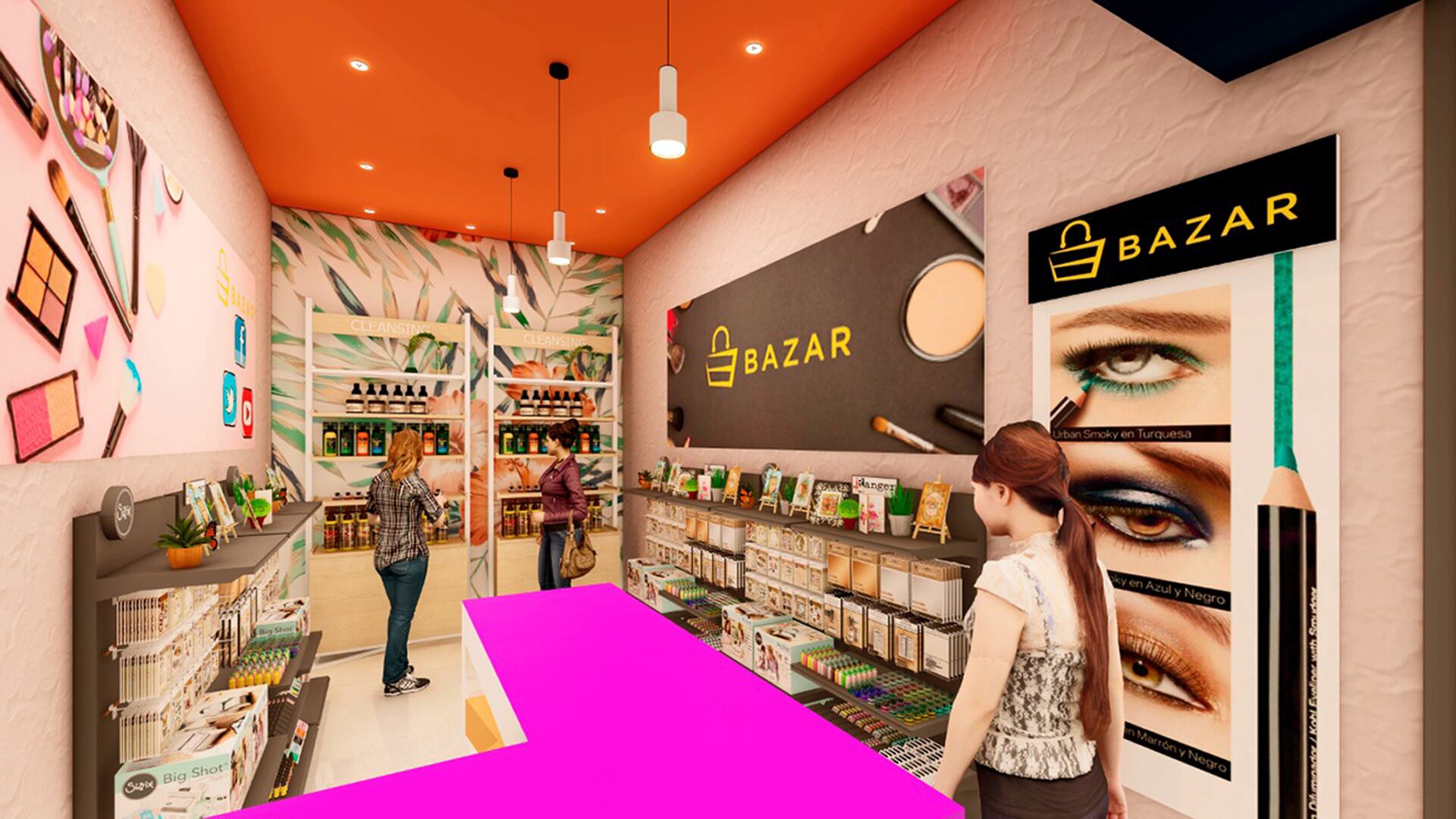 En sus locales, M4 Galería tendrá todo lo que busca la gente.