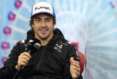 Fernando Alonso, piloto español de F1