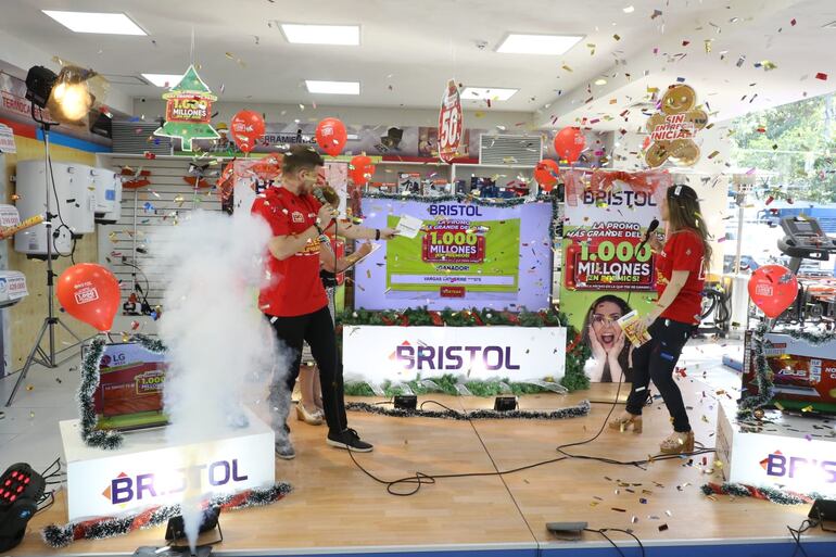 Importantes premios sigue entregando Bristol a sus clientes.