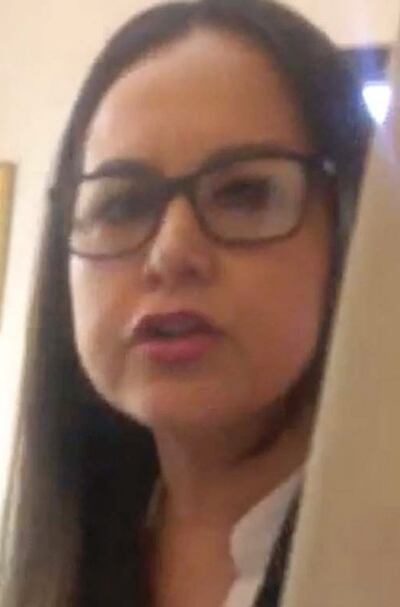 Nidia Letizia Paredes, jueza.