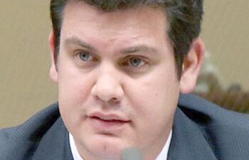 El diputado y candidato a la presidencia del PLRA Carlos Silva (Lista 100).