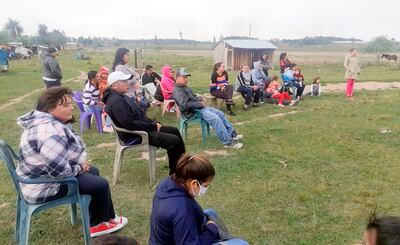 Sintierras que ocupan unas 40 hectáreas del Indert exigen que les definan la adjudicación de sus ocupaciones.