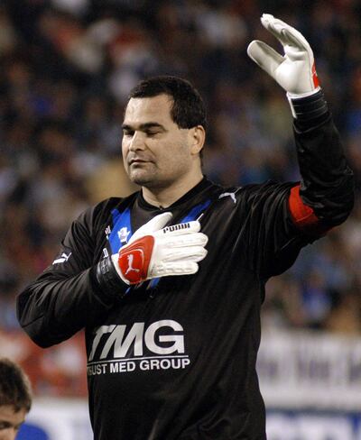 Jose Luis Chilavert, ex arquero de Vélez.