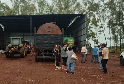 Intento de asalto a un establecimiento agrícola de Fram.