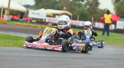 Sebastián Galeano, hijo del expiloto de rally “Itor”, fue el ganador de la categoría Cadete.