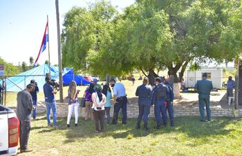 Siguen los incidentes entre loteadora y militares.