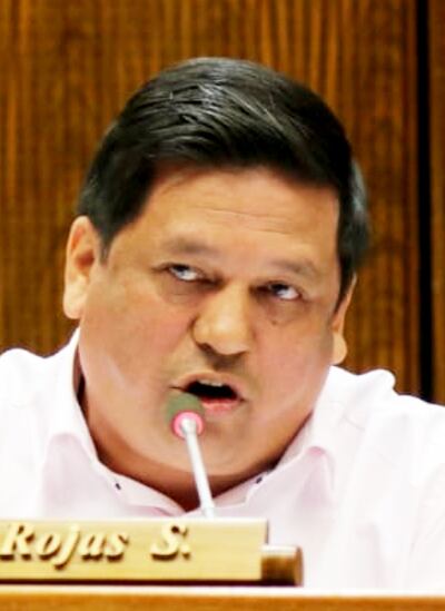 Sergio Rojas (PLRA; llanista) diputado representante del departamento Central.
