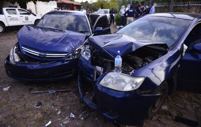 Caen robacoches tras una persecución