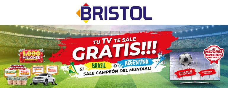 También está vigente "Tu tv te sale gratis si Brasil o Argentina sale campeón del mundial".