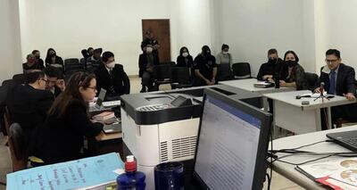 El juicio oral concluyó ayer en el tribunal penal de Ciudad del Este con una condena de 18 años para Luis Alberto Rojas Miñarro.