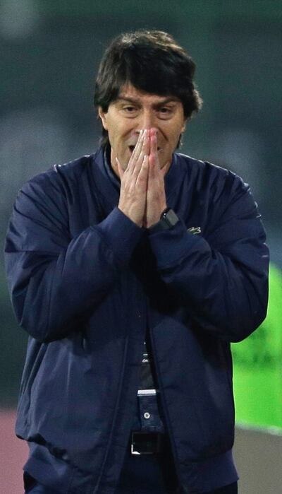 Daniel Garnero sigue sin convencer en la Copa Libertadores.