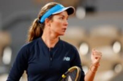 Danielle Collins eliminó a Garbiñe Muguruza.