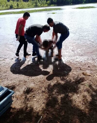 Este domingo, vecinos reportaron que observaron un cuerpo flotando en el lago y que se trataría de la persona desaparecida.