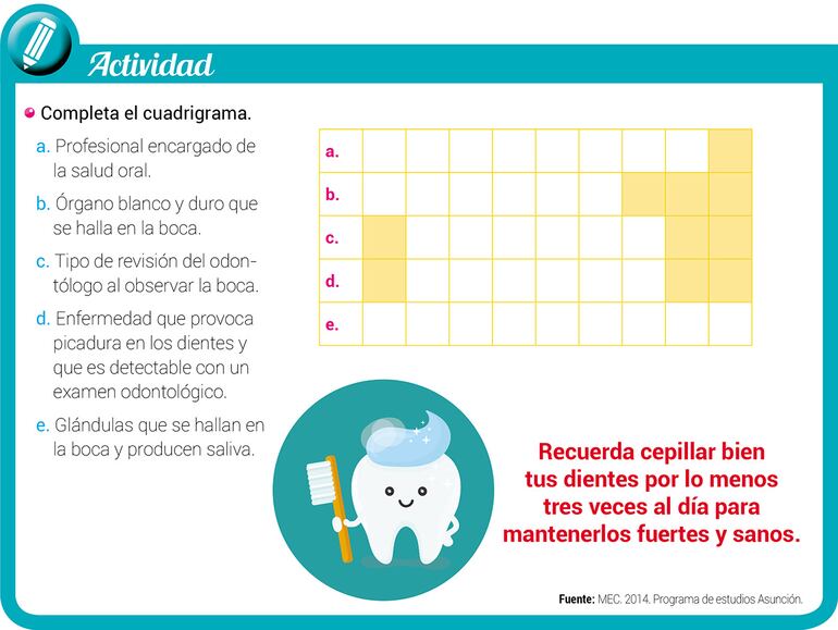 ¡A cuidar los dientes!