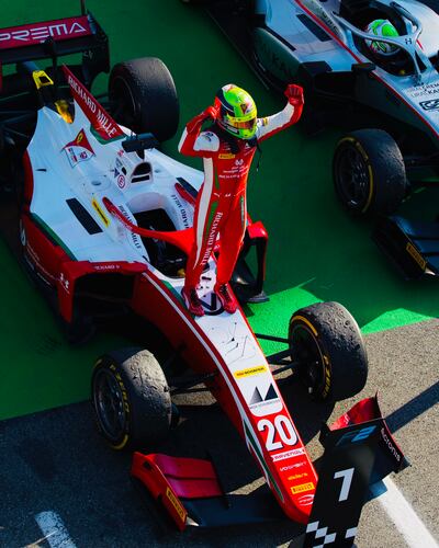 Mick Schumacher se consagró campeón mundial de F2