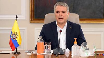 Iván Duque, presidente de Colombia.