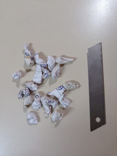 La droga fue incautada del poder de uno de los detenidos.