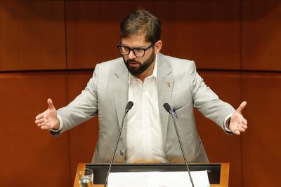 El presidente de Chile, Gabriel Boric.