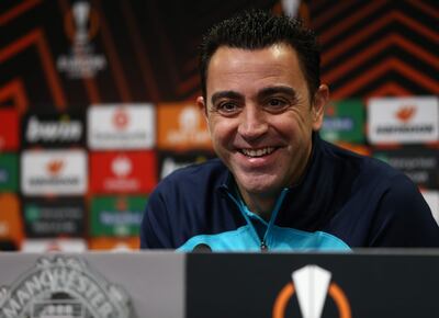 Xavi Hernández, entrenador del Barcelona.