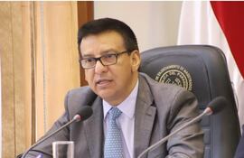 El diputado Ramón Romero Roa (ANR, Añetete) votó en contra de la suspensión de Amarilla.
