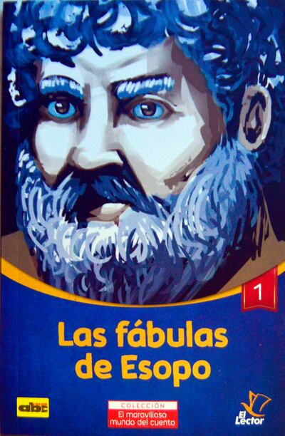 Casi un centenar de fábulas, de Esopo, forman parte del primer libro de la serie.
