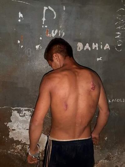 Lucio Daniel Martínez Acosta, quedó detenido en la Dirección de Policía del Alto Paraná.