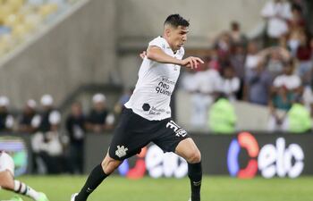 Fabián Balbuena fue la figura del equipo de Corinthians ante Fluminense.