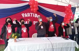 Asamblea del Partido Paraguay Pyahurã.