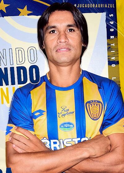 Aldo Aníbal Vera Grance, volante central de 33 años.