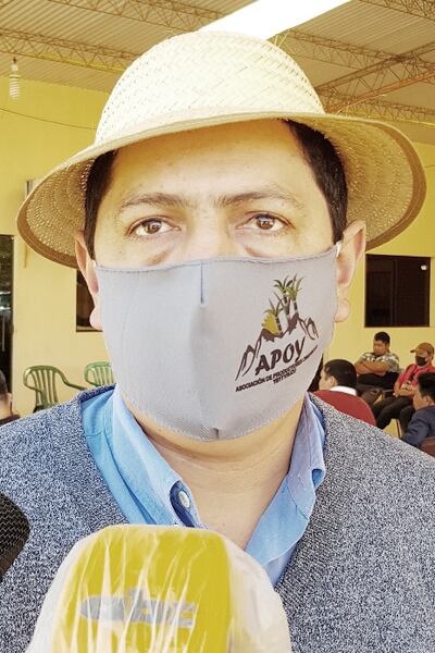 Francisco Chávez, acusado.