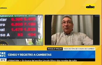 Censo y registro a cambistas