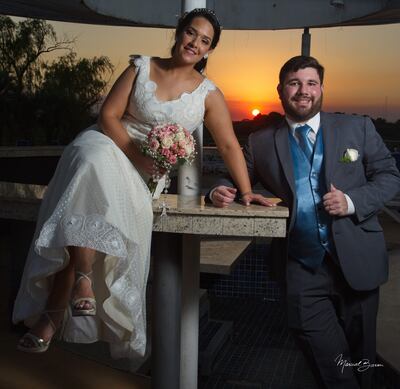 Se casaron María Alejandra Páez Bettini y Dennis Rolf  Ramírez Ortiz.