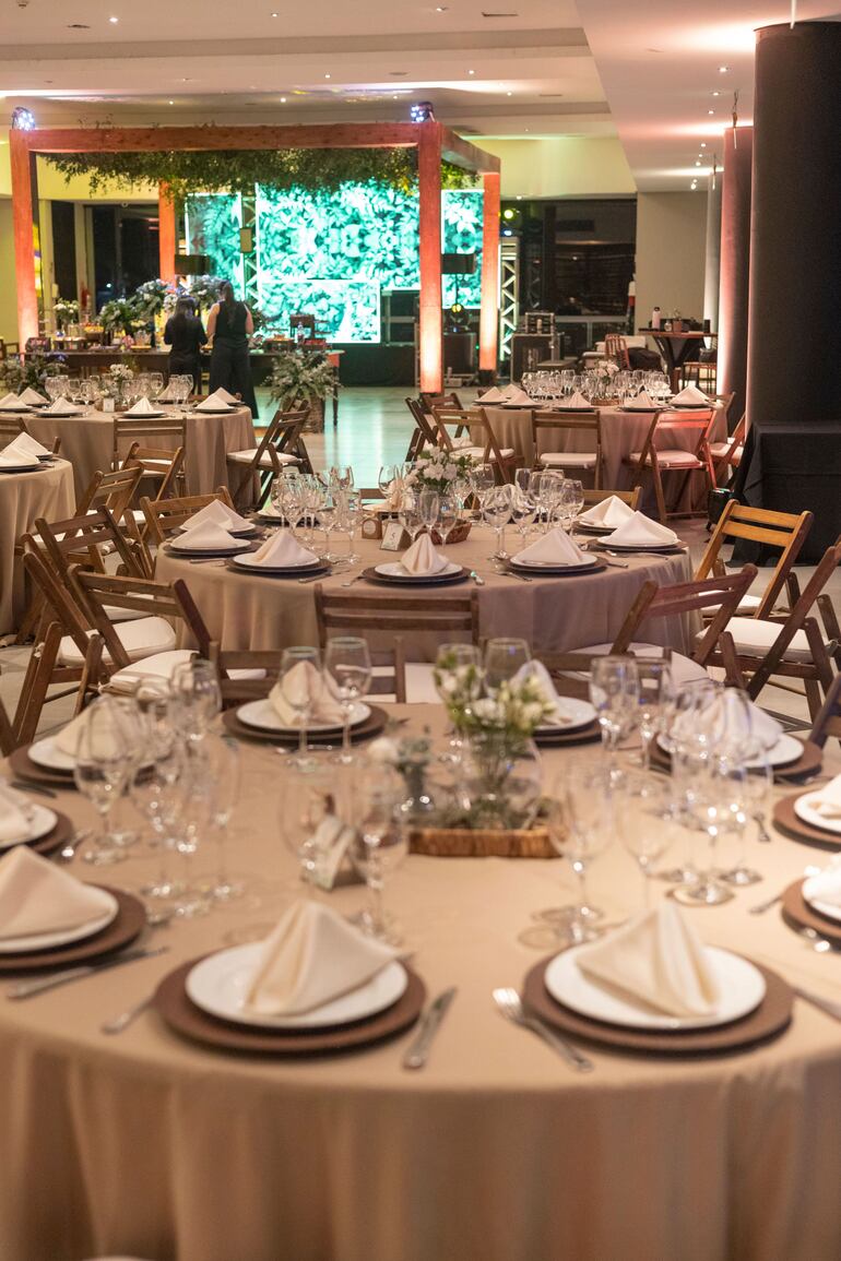 La deco llevó el sello de Manuela Hayes.